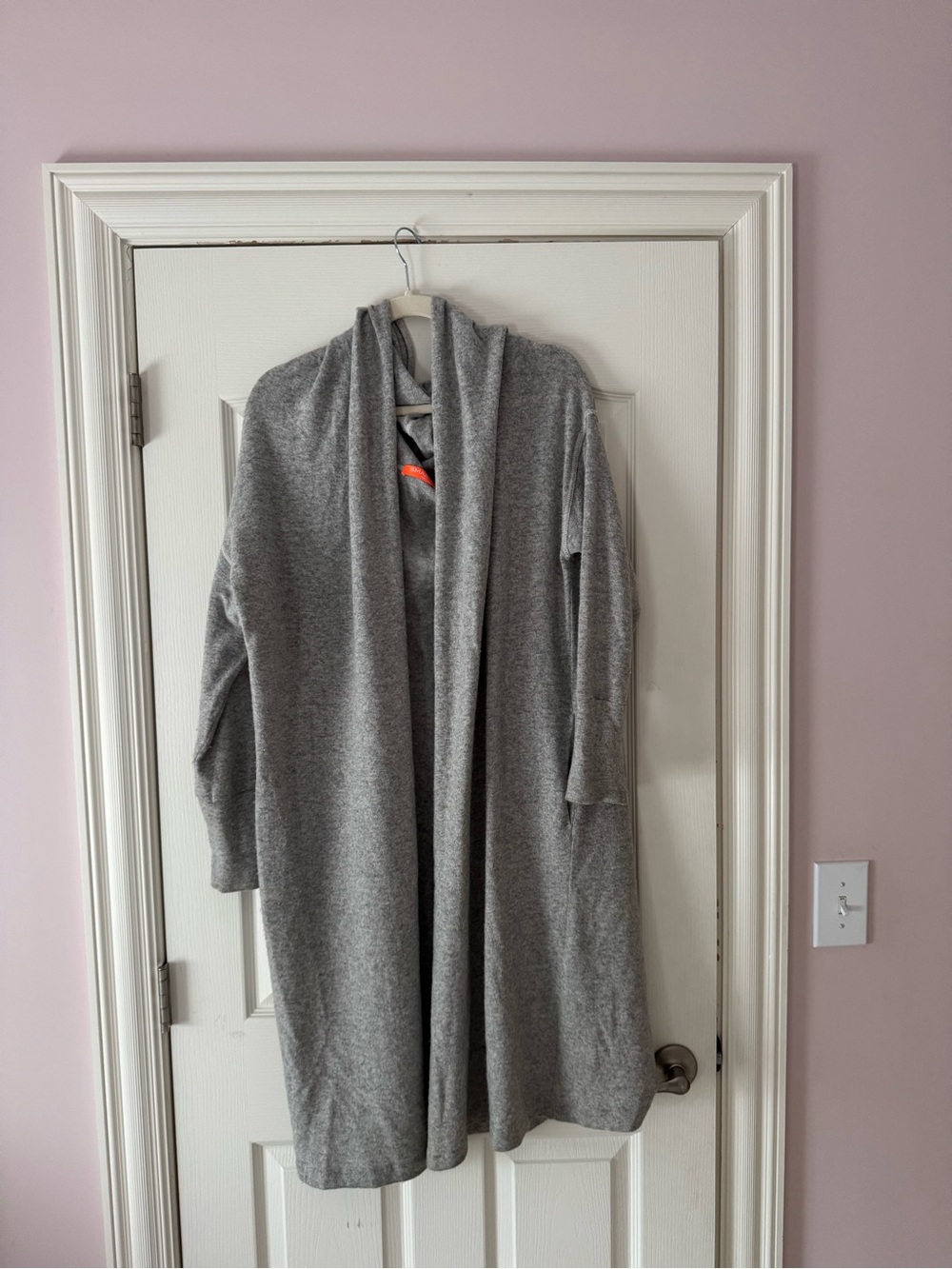 Smarteez Long Cardigan - light gray